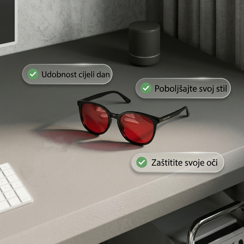 Metaz®  - Noćne Naočale Crvena Leća