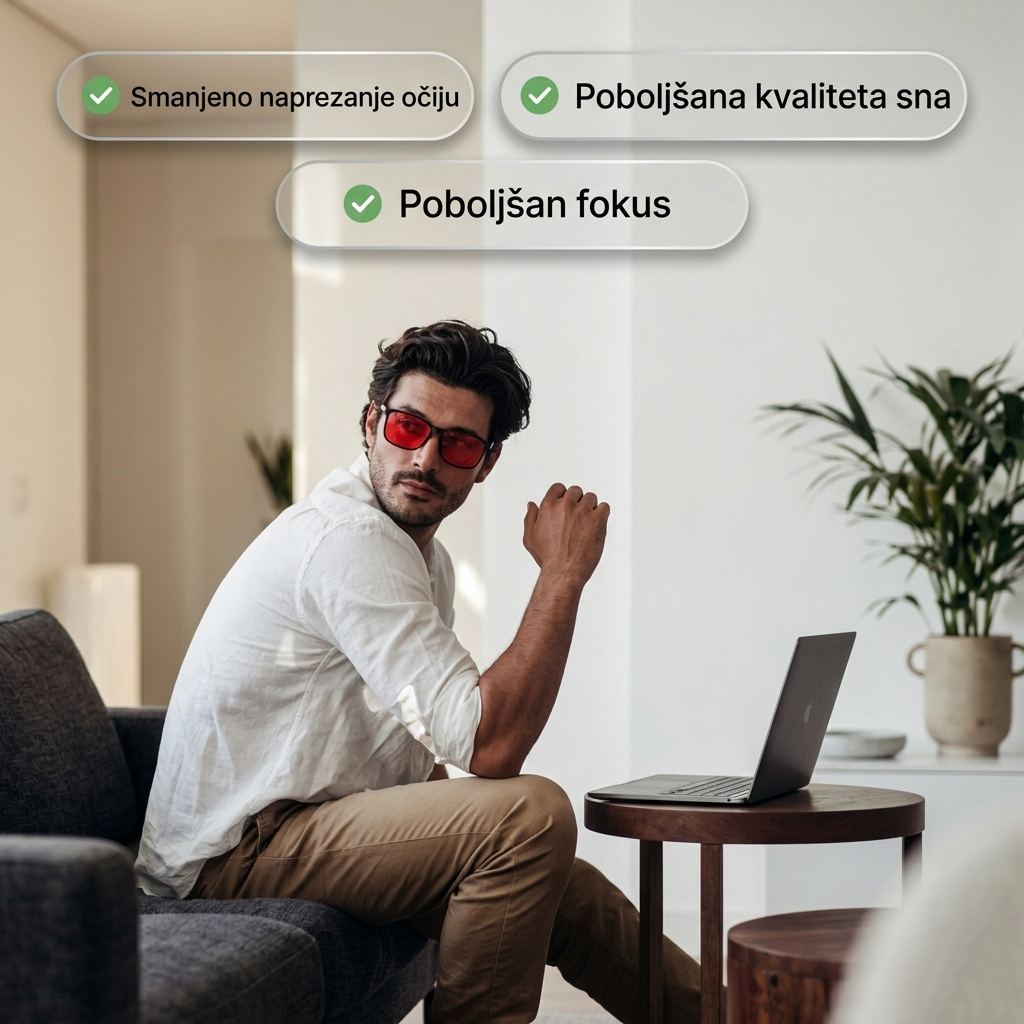 Metaz®  - Dnevne Naočale Narančasta Leća