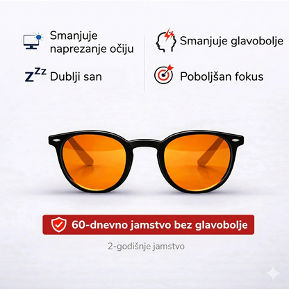 Metaz®  - Noćne Naočale Crvena Leća